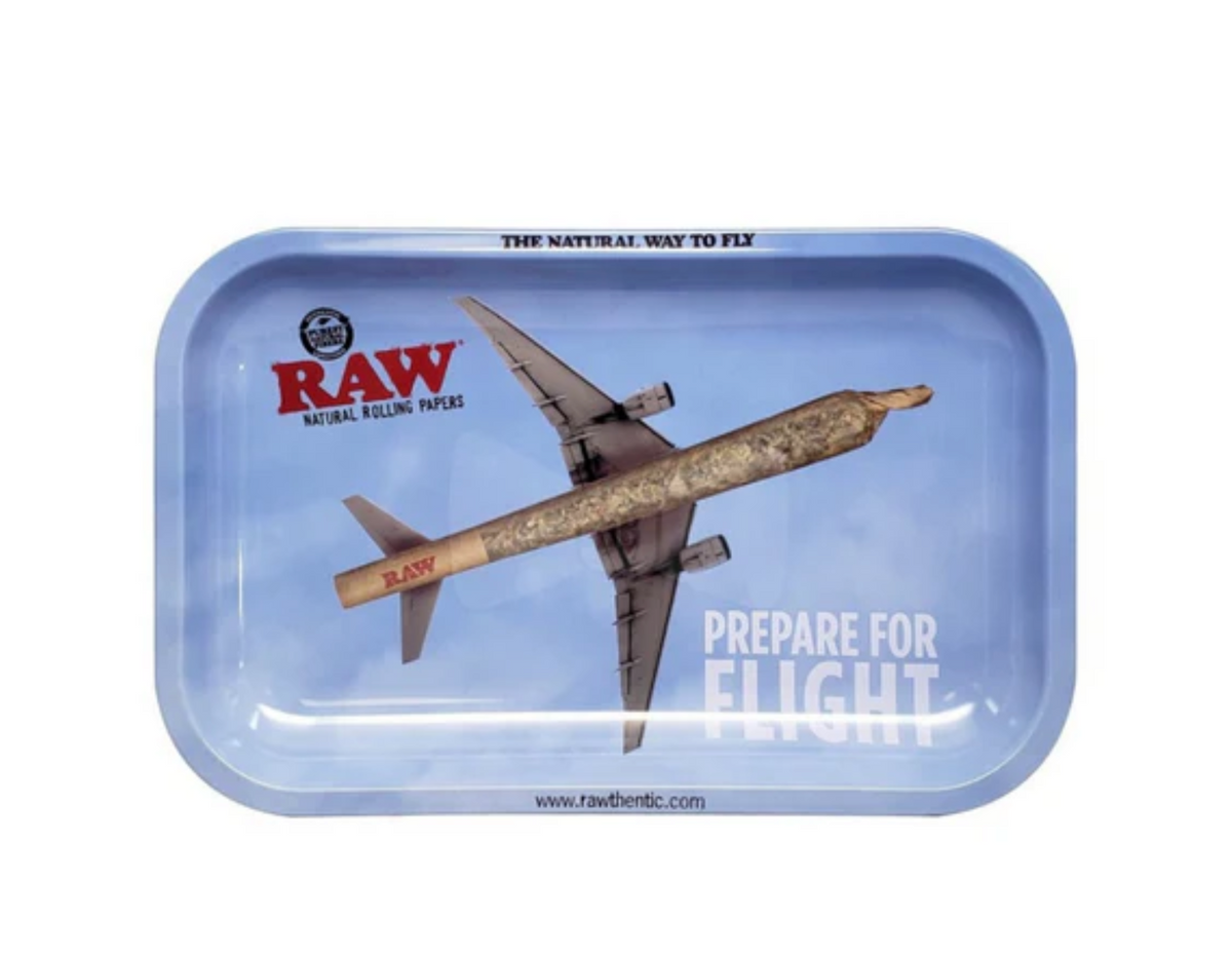 Vassoio RAW Fly High in metallo, 28 x 18 cm
