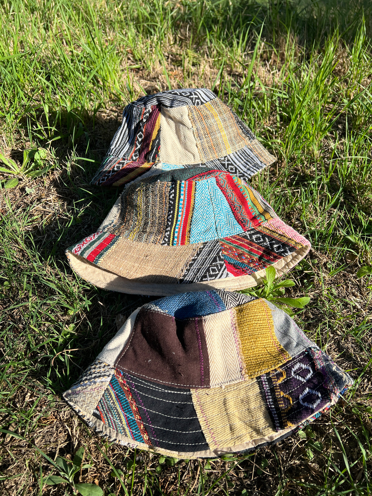 Cappello da pescatore in canapa fatto a mano - foto 3
