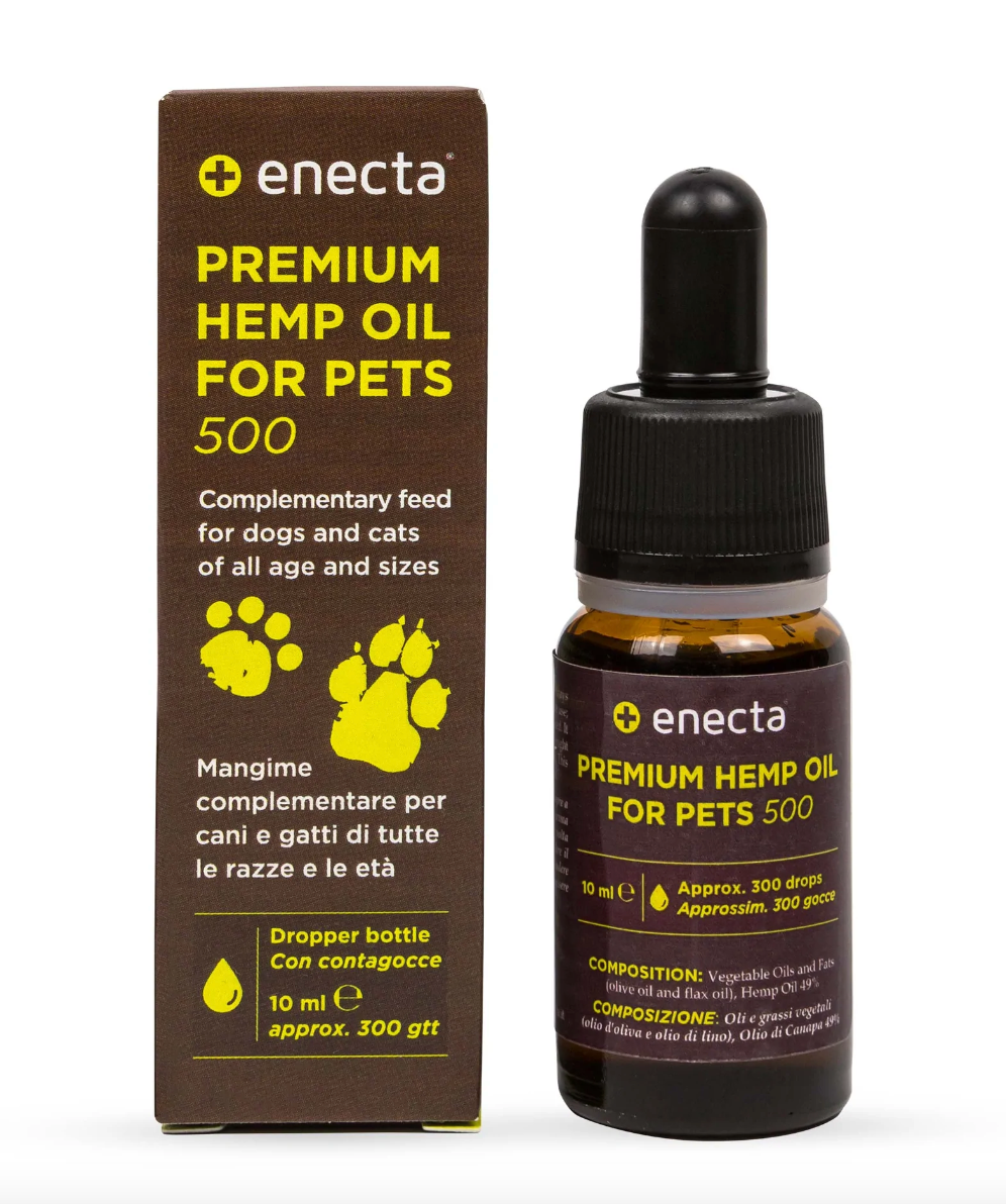 Olio di canapa per animali Enecta