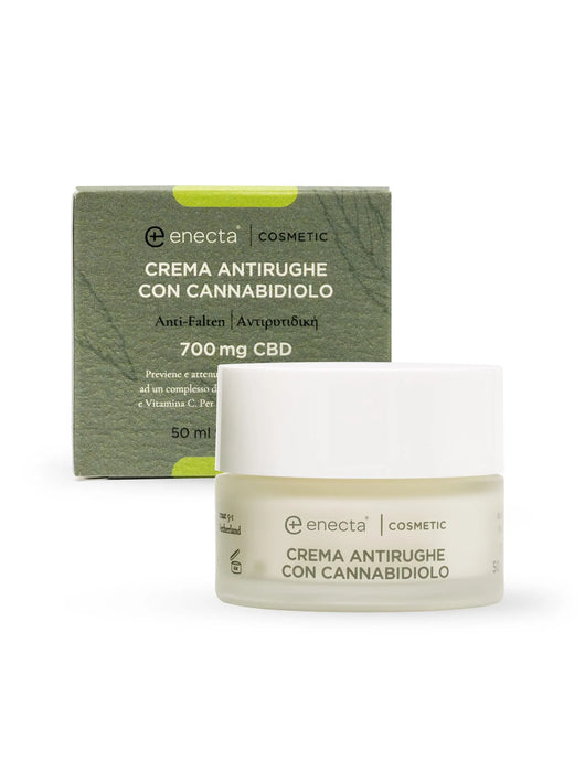 Crema antirughe con CBD